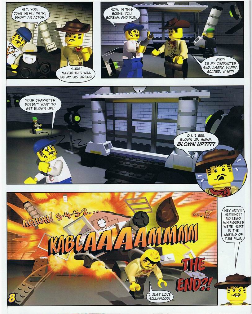 LEGO Mania magazine july august 2001